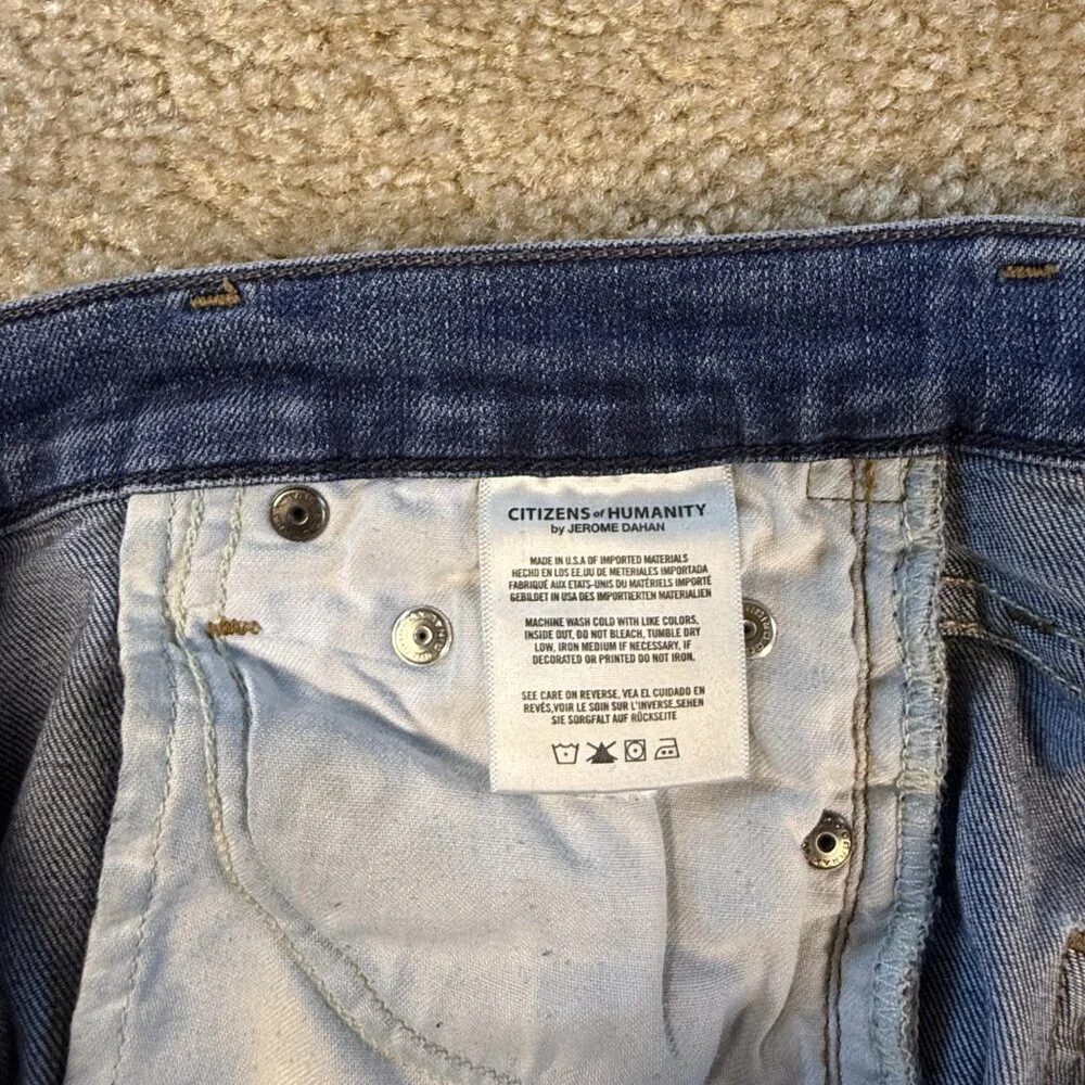 Citizens of Humanity Rocket High Rise Skinny Jeans Women Size 26 Blue F683 - Picture 6 of 16